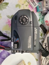 JVC GR AX404 Camcorder VHS-C Compact Video Bundle W/ Remote Case Tested