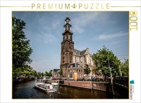 Calvendo Puzzle Westerkerk Amsterdam 1000 Teile Puzzle Quer | 1000 Teile Lege-Gr