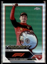 CHARLES LECLERC 2023 TOPPS CHROME F1 REFRACTOR #146