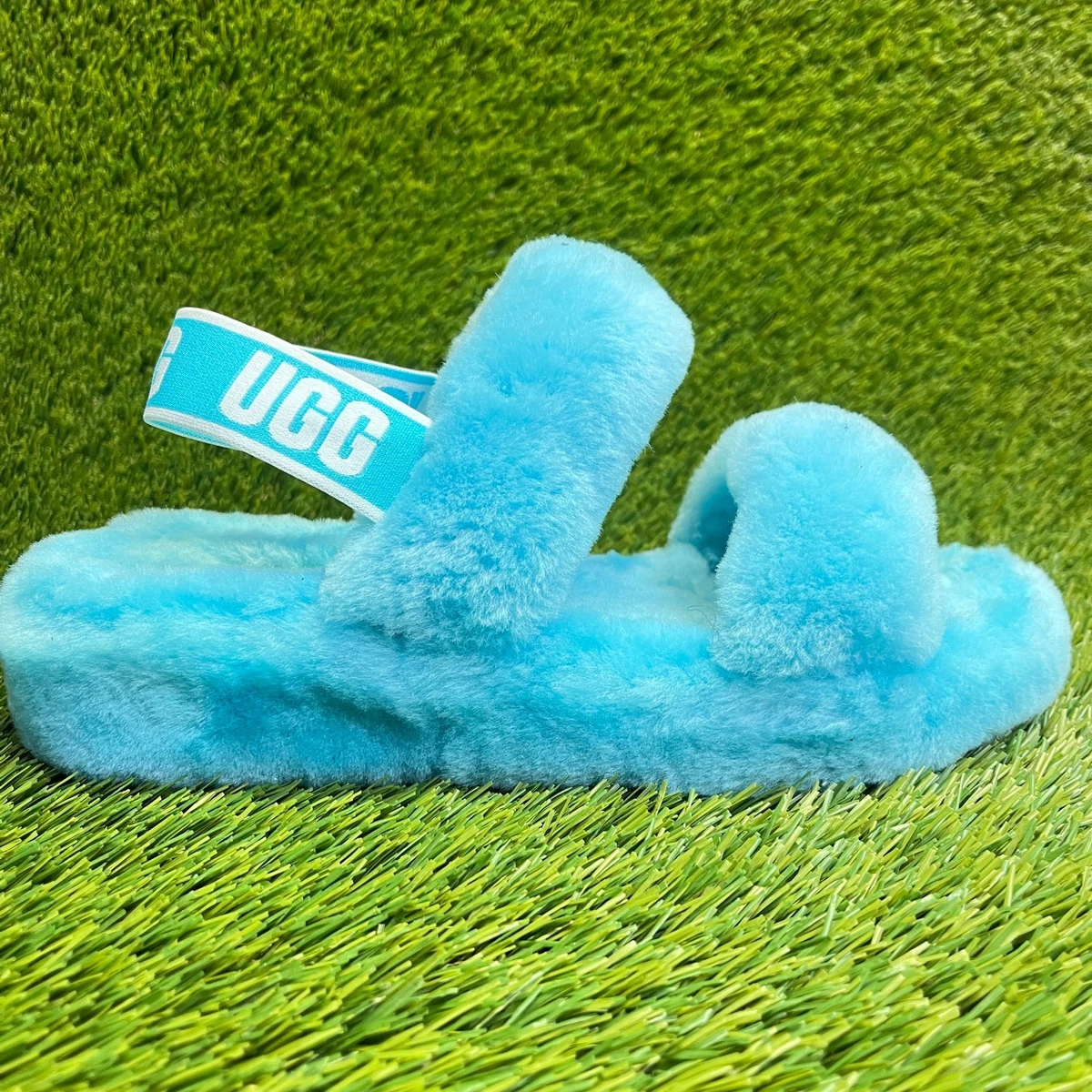 UGG Blue Slippers for Women 10 US Shoe for sale | eBay