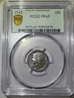 1942 10c Proof Mercury Dime PCGS PR65 40th Anniversary Label (575)