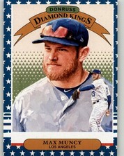 2019 Donruss Max Muncy Independence Day #26 Los Angeles Dodgers