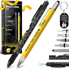 10 in 1 Multi-Tool Pen Set for Him, Cool Gadgets for Dads, Christmas Stocking St
