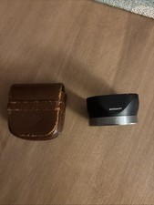 Vintage Rolleiflex Lens Hood With Leather Case