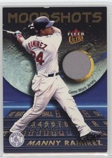 2003 Fleer Ultra Moonshots Materials Manny Ramirez 11z5