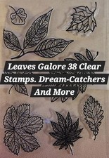 Clear Stamp Leaves Set 38 Stamps Dream Catchers Brave Your Dream PHOTOPOLYMER