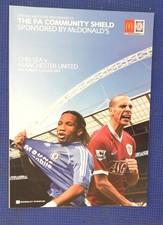 FA Community Shield 2007 Chelsea v Manchester United Official programme