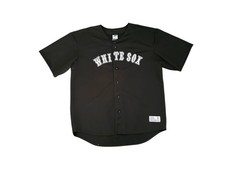 Vintage Vtg MLB Dynasty Chicago White Sox Men Paul Konerko #14 Black Jersey 2XL 