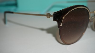 TIFFANY & CO New Sunglasses Pale Gold Brown Gradient TF3061 