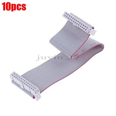 10Pcs Flat Ribbon Cable 26 Pin For Raspberry Pi Gpio Header Picth 200Mm 2.54M mx