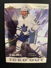 20-21 UD Allure Hockey Iced Rookie Out IO-19 Timothy Liljegren