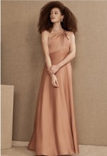 BHLDN bridesmaid dress size 12 One shoulder *Altered From Size 14*