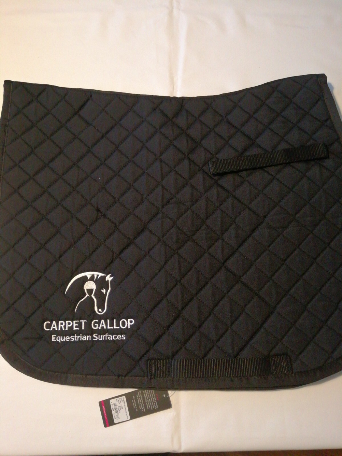 Hy Speed Showjump Saddle Cloth Black.  Size Cob/Full