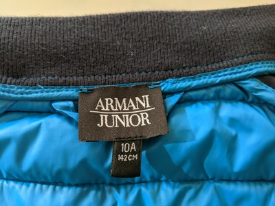 boys armani body warmer
