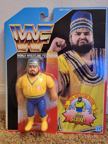 WWF Hasbro Series 1 Akeem MOC WWE...