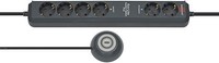 Brennenstuhl Eco-Line Comfort Switch Plus El Csp 24 Steckdosenleiste 1,5M 6-Fach