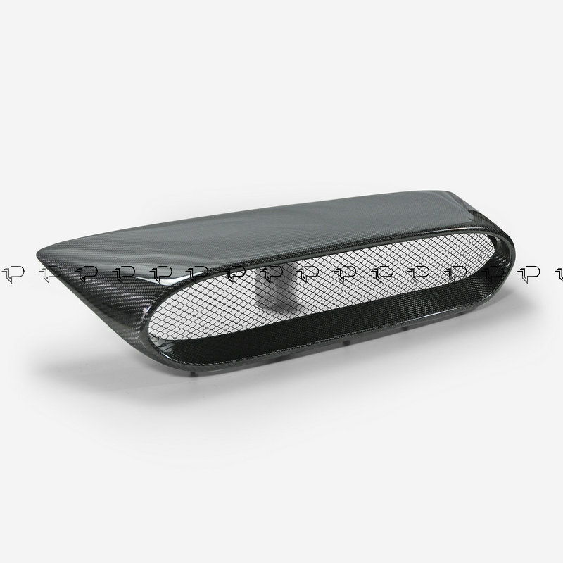 Real Carbon Fiber Hood Vent Scoop For 20102013 Mazdaspeed 3