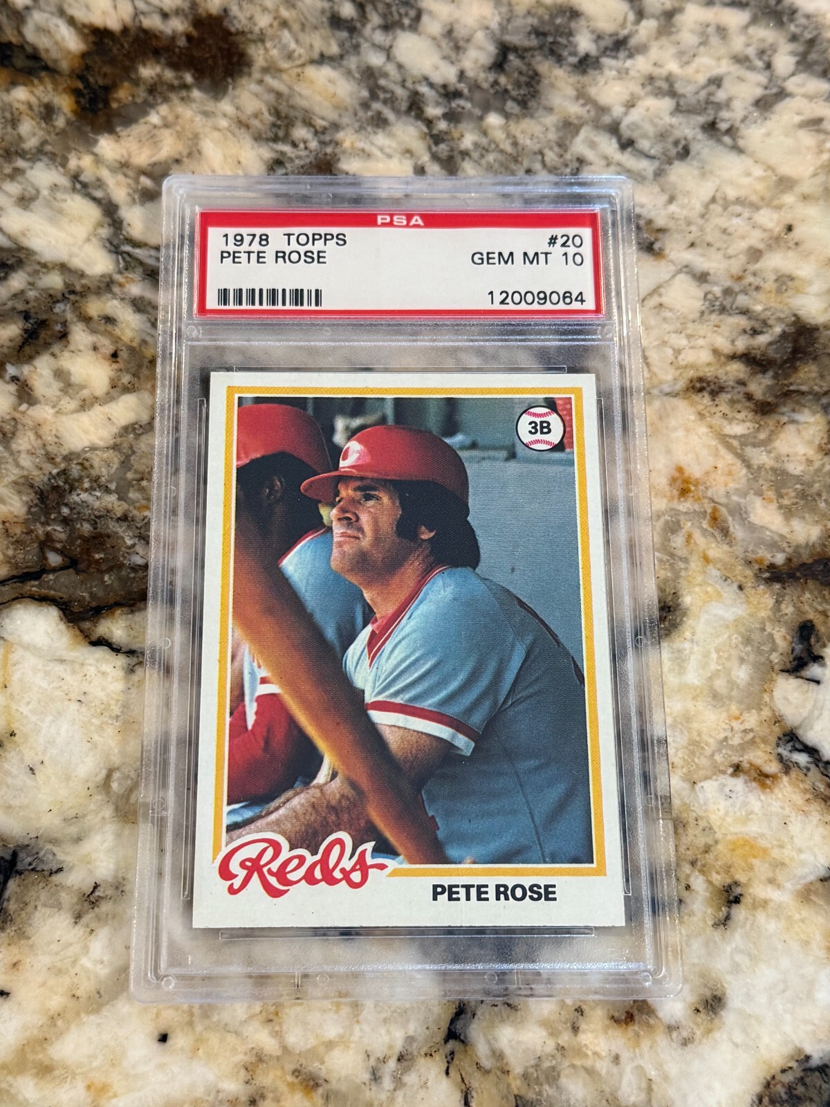 Pete Rose 1978 Topps #20 PSA 10 Gem Mint Dead Centered Pack Fresh Low Pop Invest