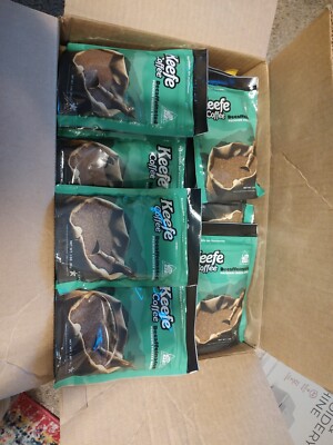 Premuim Keefe Coffee 100%Colombian Decaffeinated Freeze Dried 3oz Resealable Bag