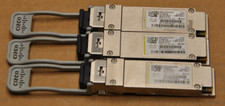 Lot of 3 Genuine Cisco 40GBASE QSFP Module Duplex MMF LC QSFP-40G-SR-BD