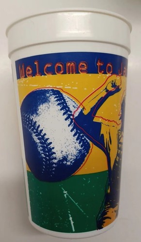 Cleveland Indians Souvenir 4-Cups Vintage 1990s Chief Wahoo Jacobs Field - Photo 8/23
