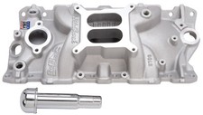 Edelbrock Performer Eps Intake Manifold W Oil Fill Tube55-86 Small Block Chevy