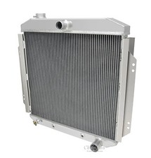 Champion 3 Row Dr Aluminum Radiator For 1957-60 Ford Truck Chevy V8 Config