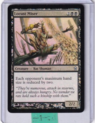 Locust Miser *FOIL* Saviors of Kamigawa * MTG Magic the Gathering