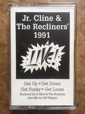 JR. CLINE  THE RECLINERS 1991 LIVE Cassette Tape Private Label Mint Condition