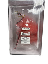 Kurt Adler Glass Flamingo Christmas Ornament 6.5"
