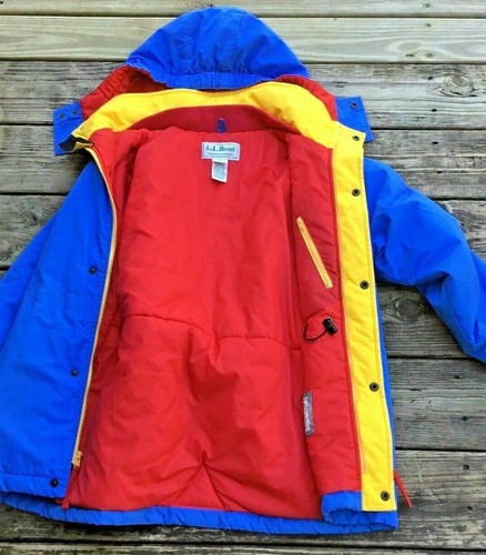 VTG LL Bean Penobscot Parka Nylon Snow 