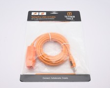 Tether Tools TetherPro USB 2.0 Active Extension Cable 16 ft Orange 15514