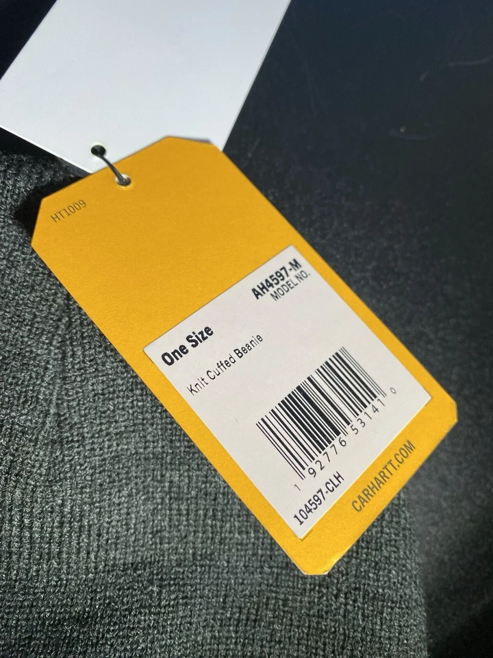 Carhartt ® Beanie часы крышка 2.0 CT104597 серый OneSize новый с ярлыками - Изображение 2 из 3