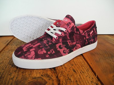 HUF FOOTWEAR SUTTER SNEAKER NEU PINK US 9 EUR 42 HUF FOOTWEAR 