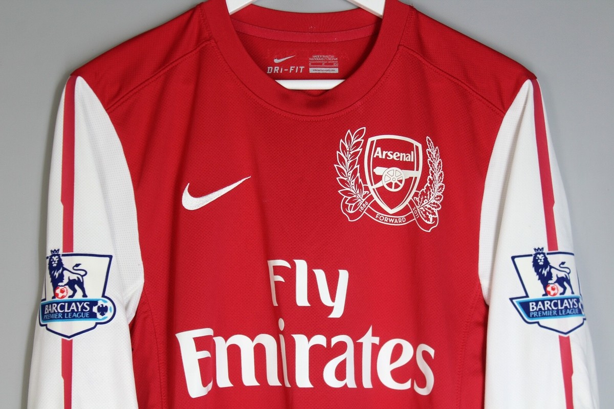 ARSENAL LONDON 2011/2012 HOME FOOTBALL SHIRT JERSEY NIKE #12 HENRY