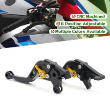 CNC Short Brake Clutch Levers For Daytona 675 06-17 Street Triple 675 R 09-15