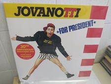 Lp JOVANOTTI FOR PRESIDENT 30TH ANNIVERSARY SIGILLATO ROSSO APRIBILE 180GRAMMI +