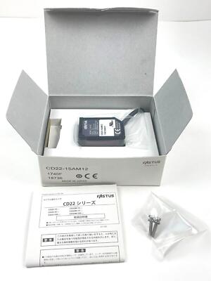 Optex Fastus CD22-15AM12 2D Laser Displacement Sensor, PNP/NPN, M12