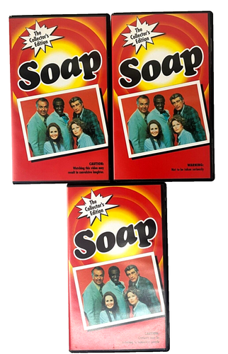 Vintage Soap VHS Tapes, 1-3 The Collector's Edition- 1970's Sitcom-Free Shipping - 第 1/5 張圖片