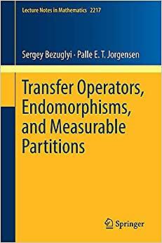 Palle E.T. Jorgensen - Transfer Operators Endomorphisms and Measurab - X555z