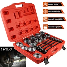 28-TLG Silentlager Satz, Radlager Presse Abzieher Buchsen Werkzeug Druckhülsen