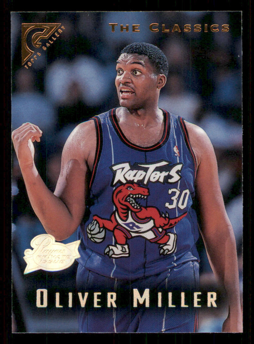 1995-96 Topps Gallery Player's Private Issue #62 Oliver Miller