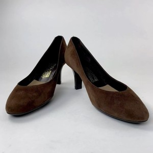 Salvatore Ferragamo Mujer Zapatos 10 M Bombas Tacones Slip-Ons Italia Marrón  Chocolate | eBay
