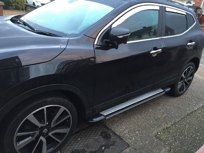 Pedane Sottoporta Barre Laterali in Alluminio FORD KUGA 2013