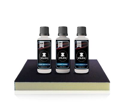 30ml Mercedes Leder-Pflege-Set ''M'' Lederfarbe leather paint von ''VILOU''