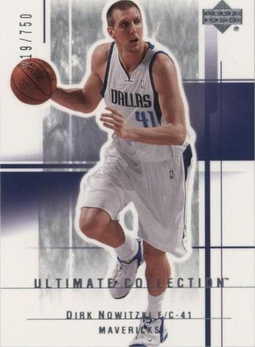 Dirk Nowitzki 04/05 Upper Deck ULTIMATE GAME PATCH lim 35/100 3 