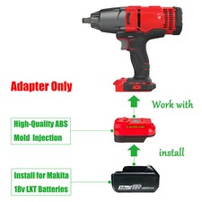 Adapter for Makita 18V Batteries To Power for Craftsman New 20V V-20 Type Tool