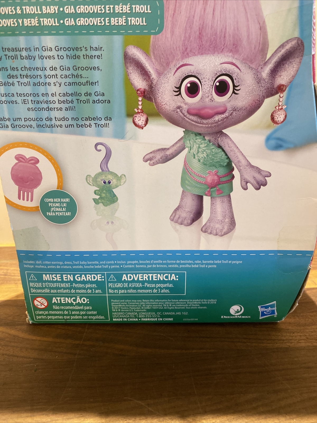 Hasbro 2015 DreamWorks Trolls Gia Grooves and Poppy Doll Set