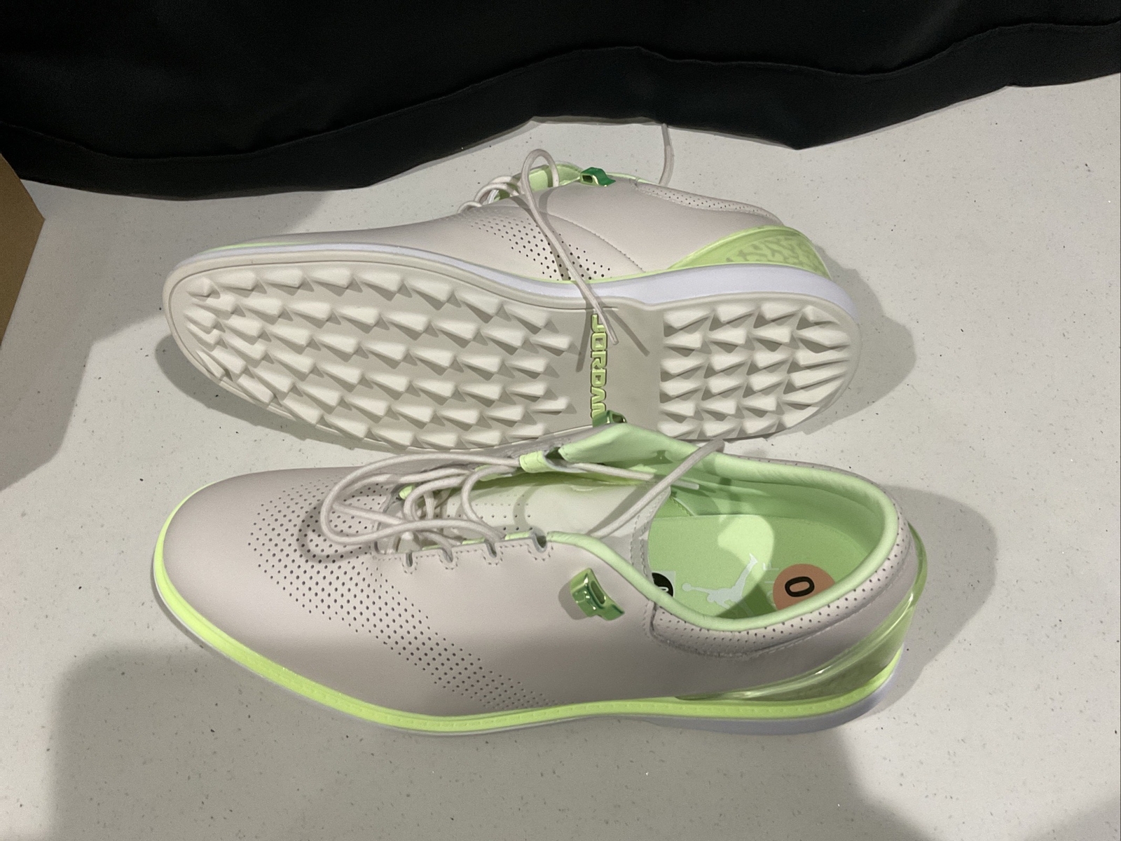 Nike Jordan ADG 4 Golf Shoes Cleats Phantom Barely Volt Men's Size 10 DM0103-003