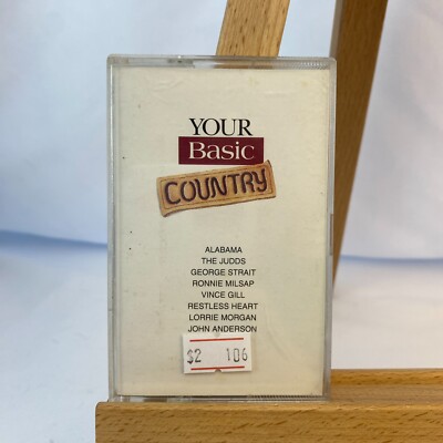 Alabama, The Judds & More -  Your Basic Country ( Cassette Tape) - Very Nice!